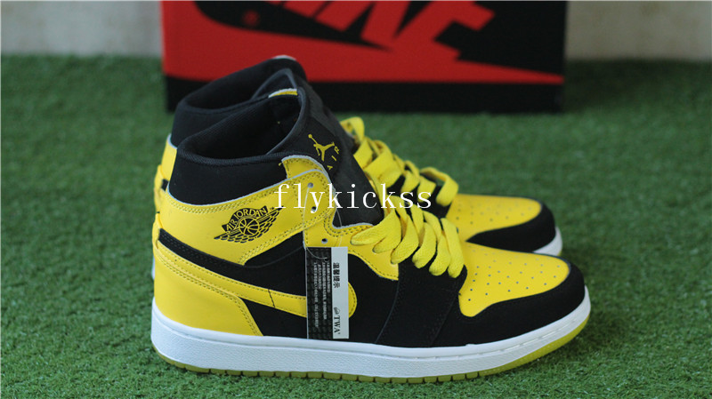 Air Jordan 1 BMP New Love Black Yellow